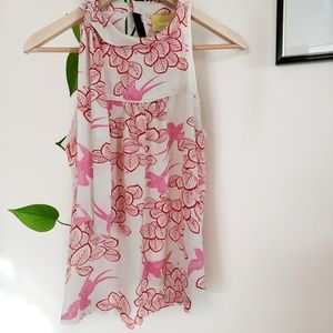 Anthropologie Maeve Sparrow Bird Elata Top Size 2